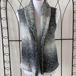 Ann Taylor Loft Shawl Collared Vest